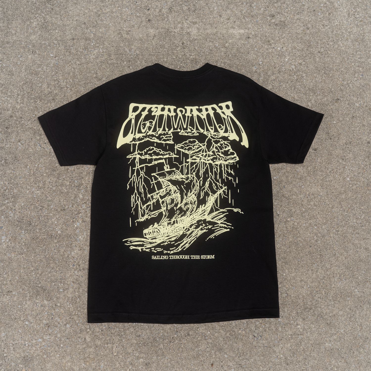 STORM TEE BLACK sold by 8thwndr product image thumbnail 3