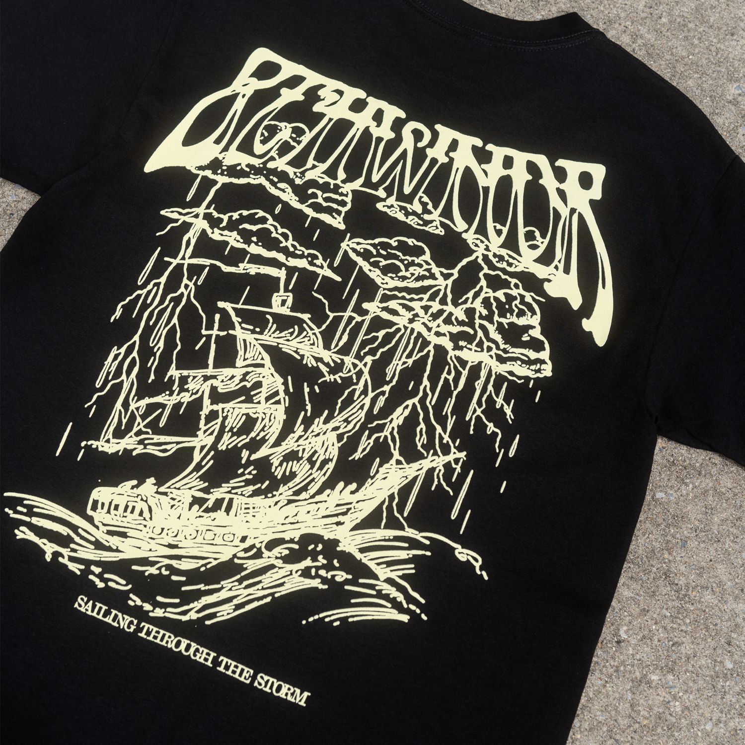 STORM TEE BLACK sold by 8thwndr product image thumbnail 4