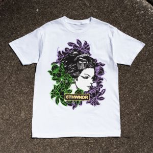BLOOMING TEE WHITE sold by 8thwndr