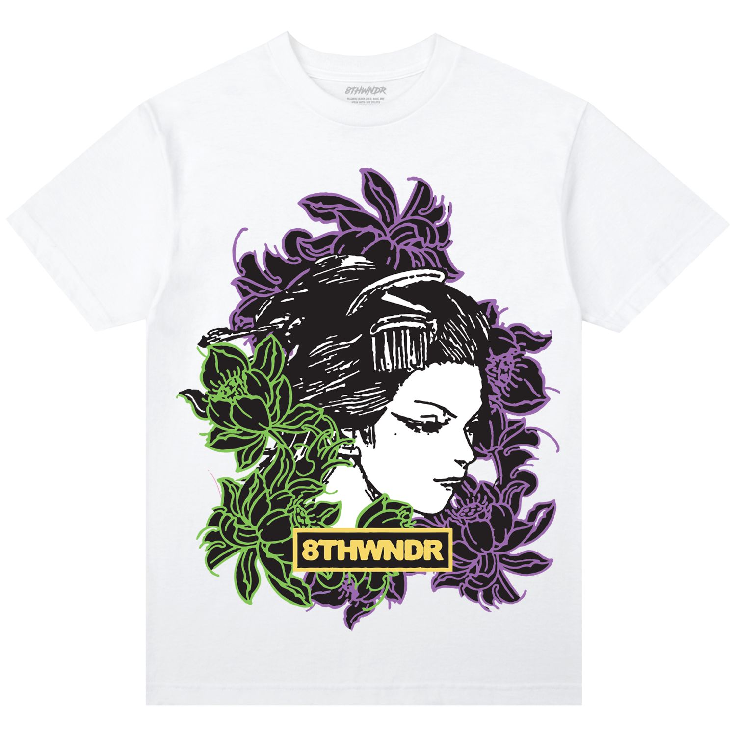 BLOOMING TEE WHITE sold by 8thwndr