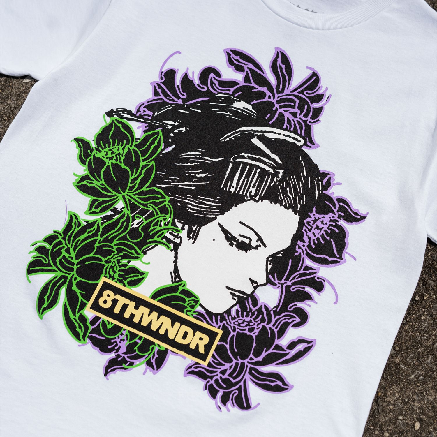 BLOOMING TEE WHITE sold by 8thwndr product image thumbnail 3