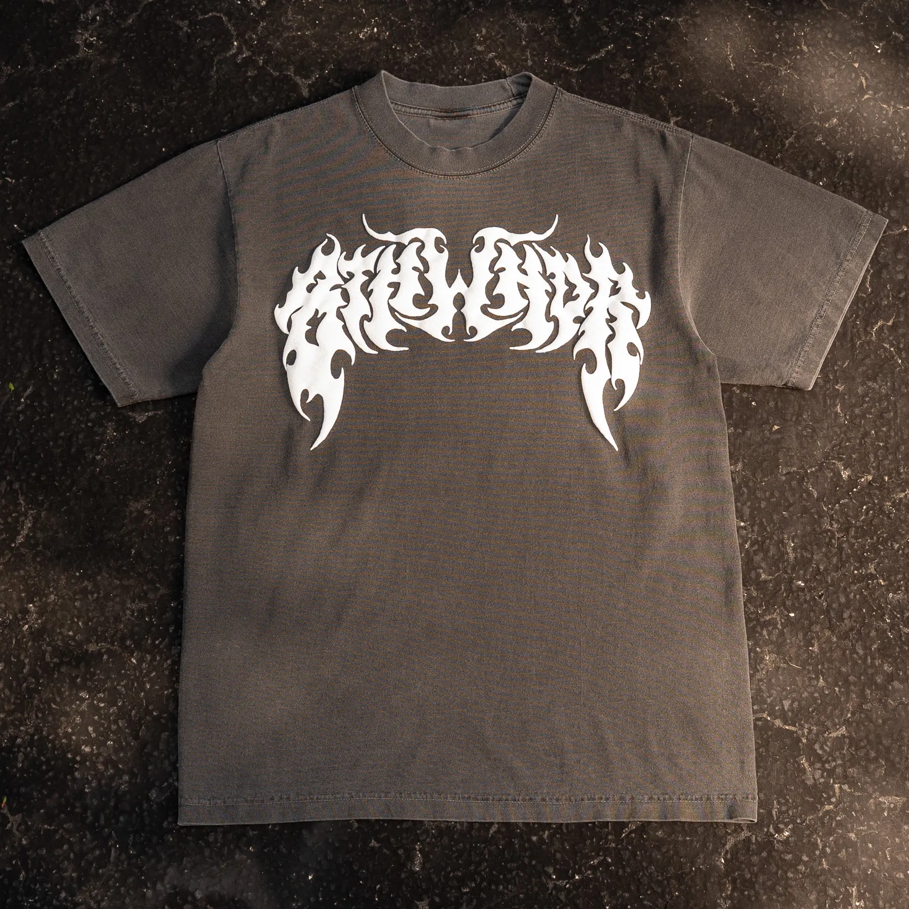 PUFF PRINT SYMMETRY LOGO TEE SHADOW sold by 8thwndr product image thumbnail 2