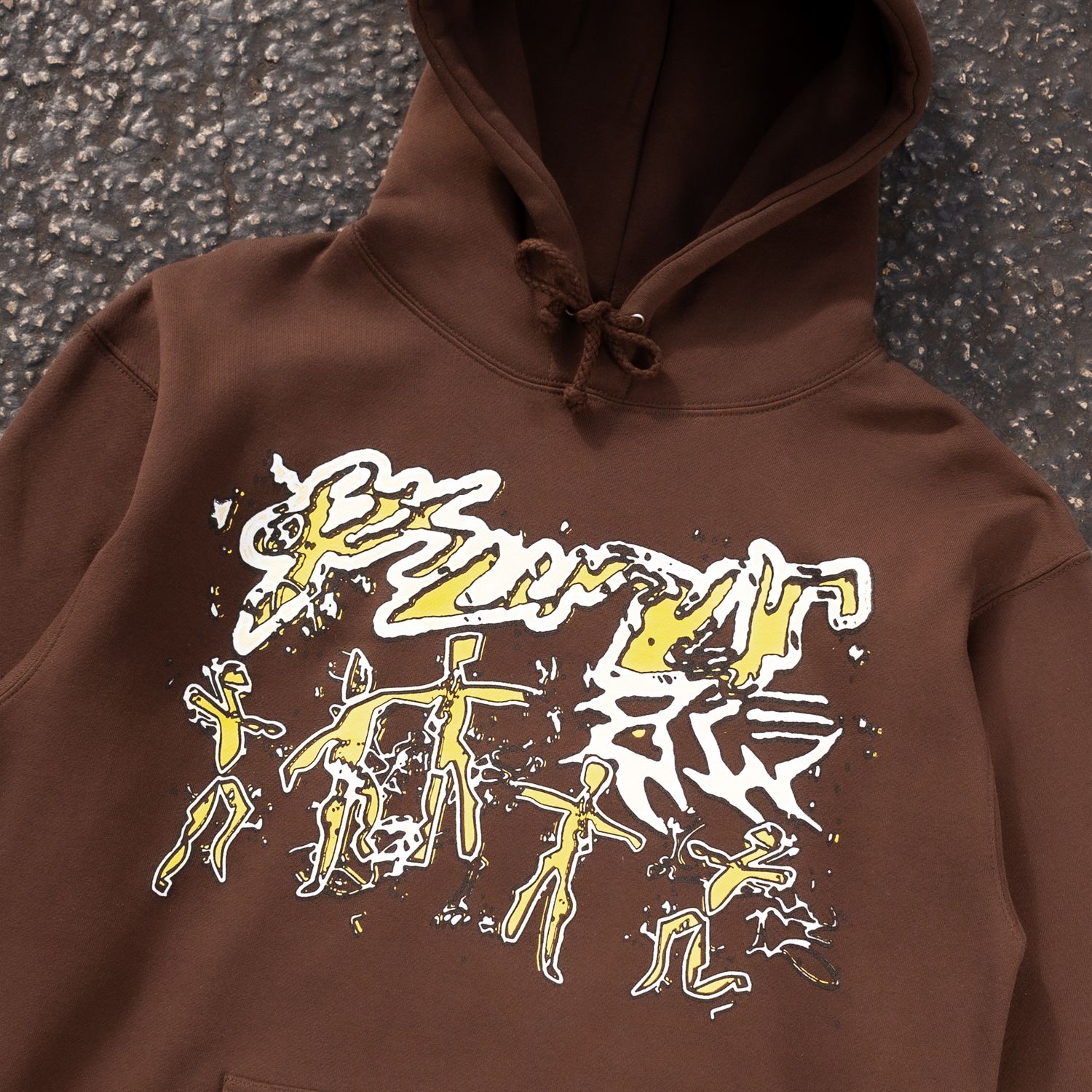 FIGURES HOODIE BROWN sold by 8thwndr product image thumbnail 3