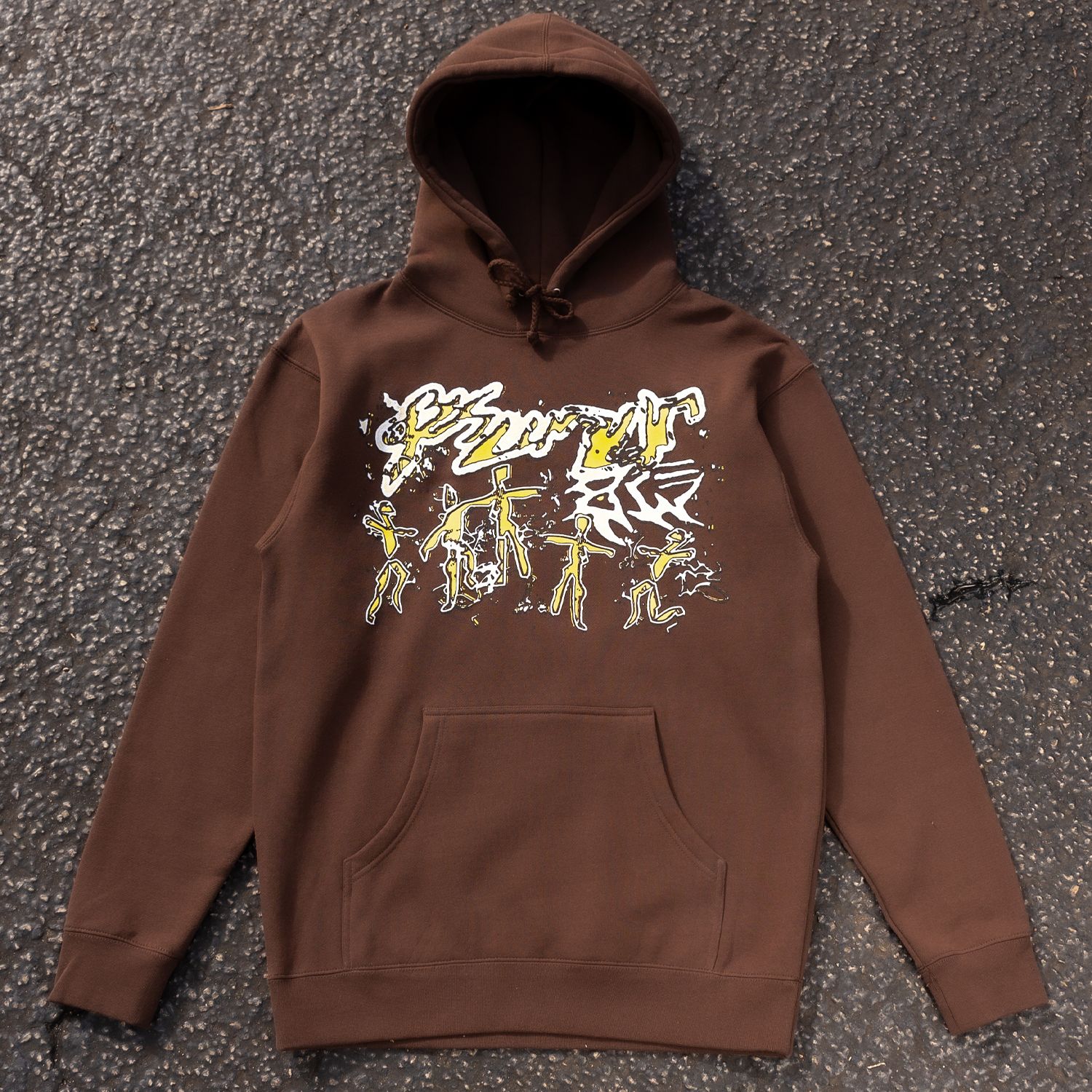 FIGURES HOODIE BROWN sold by 8thwndr product image thumbnail 2