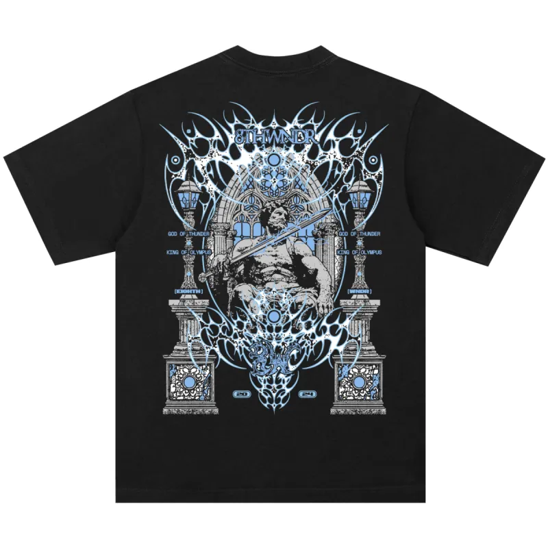 ZEUS TEE BLACK sold by 8thwndr