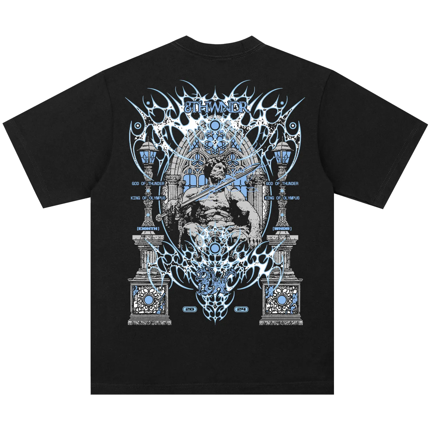 ZEUS TEE BLACK sold by 8thwndr