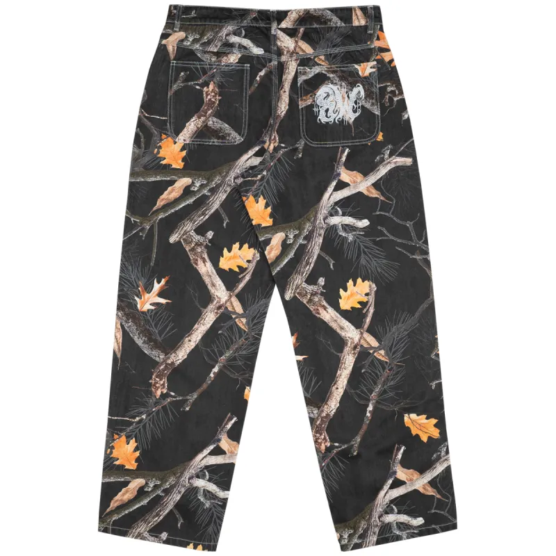 8W NIGHT CAMO BAGGY JEANS *PRE ORDER* sold by 8thwndr