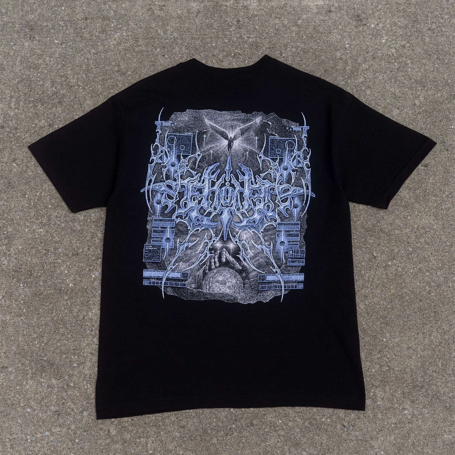 CYBERHEAVEN TEE BLACK sold by 8thwndr product image thumbnail 3