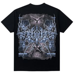 CYBERHEAVEN TEE BLACK sold by 8thwndr