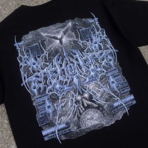 CYBERHEAVEN TEE BLACK sold by 8thwndr