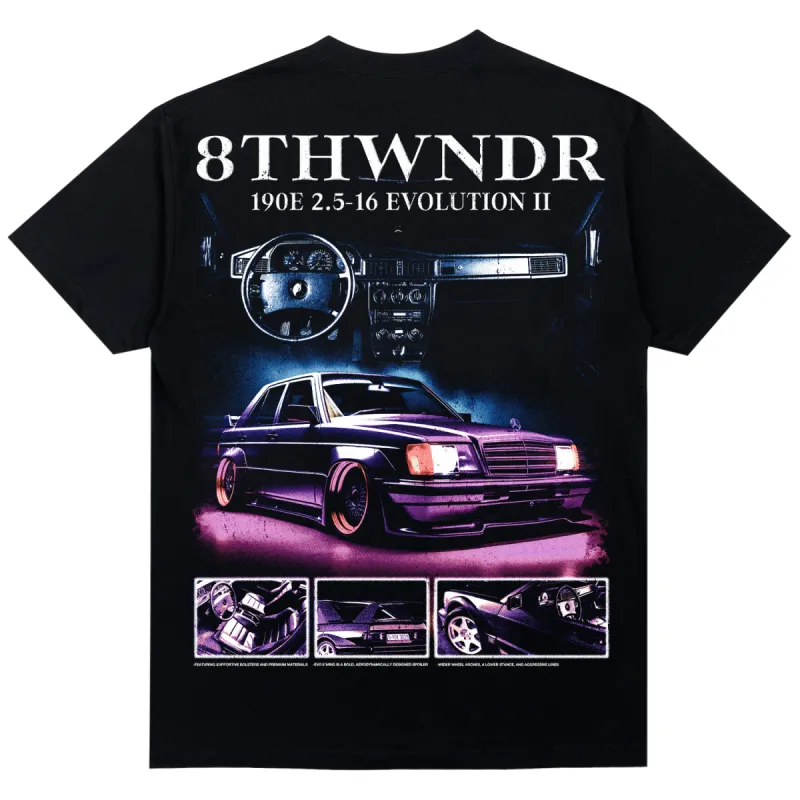 190E EVO II TEE BLACK sold by 8thwndr