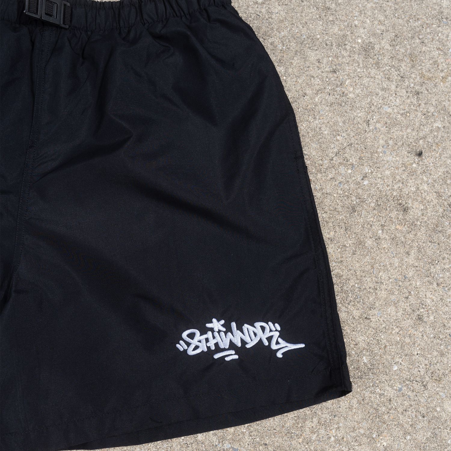 GRAFFITI SHORTS BLACK sold by 8thwndr product image thumbnail 3