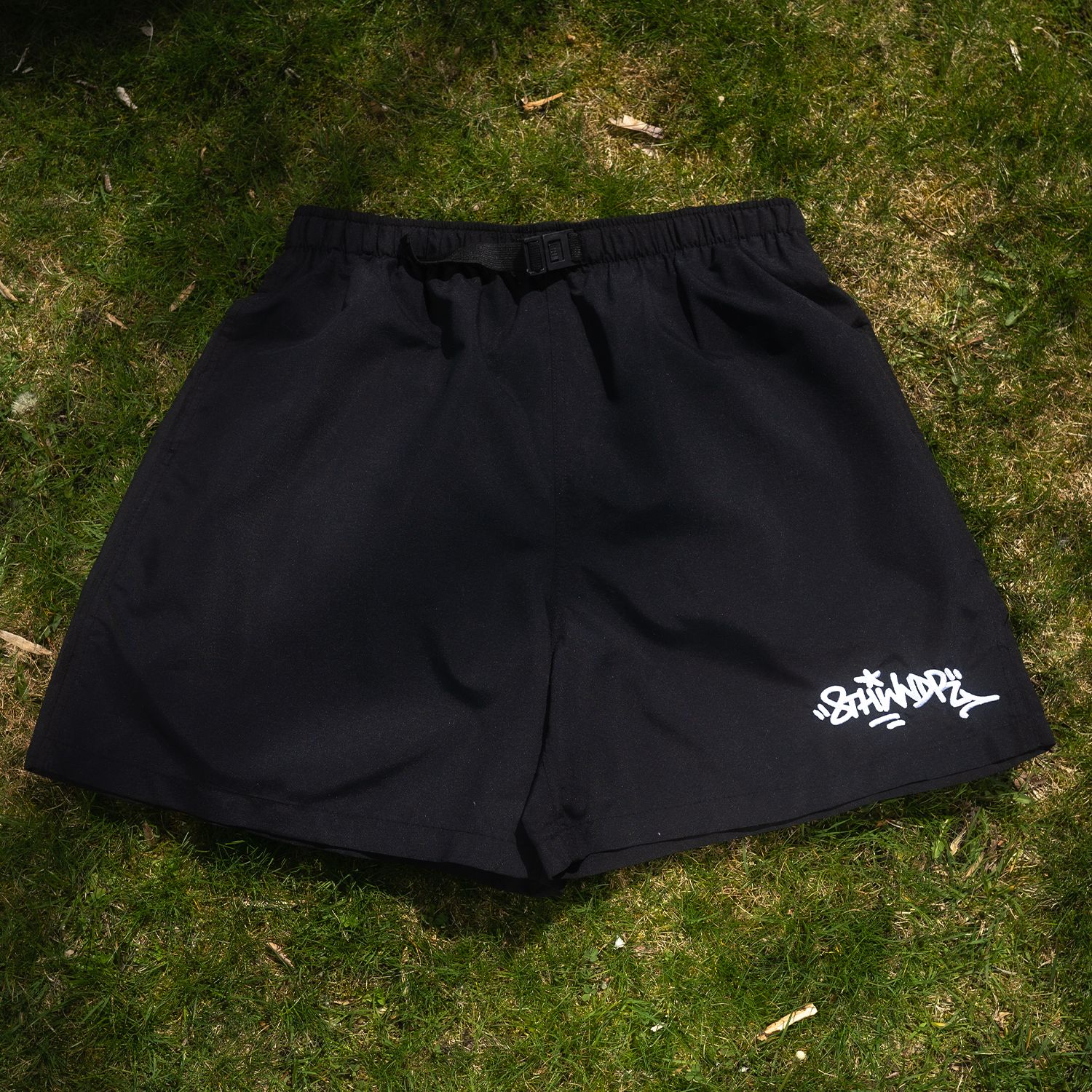 GRAFFITI SHORTS BLACK sold by 8thwndr product image thumbnail 4