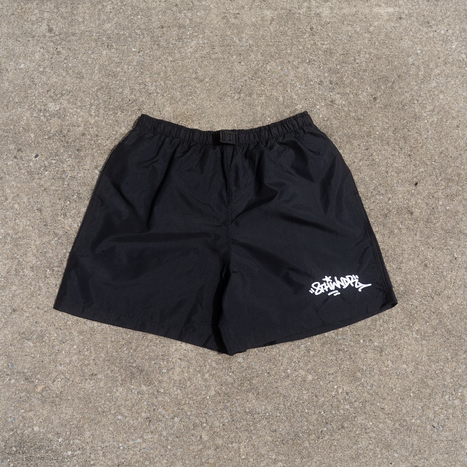 GRAFFITI SHORTS BLACK sold by 8thwndr product image thumbnail 2