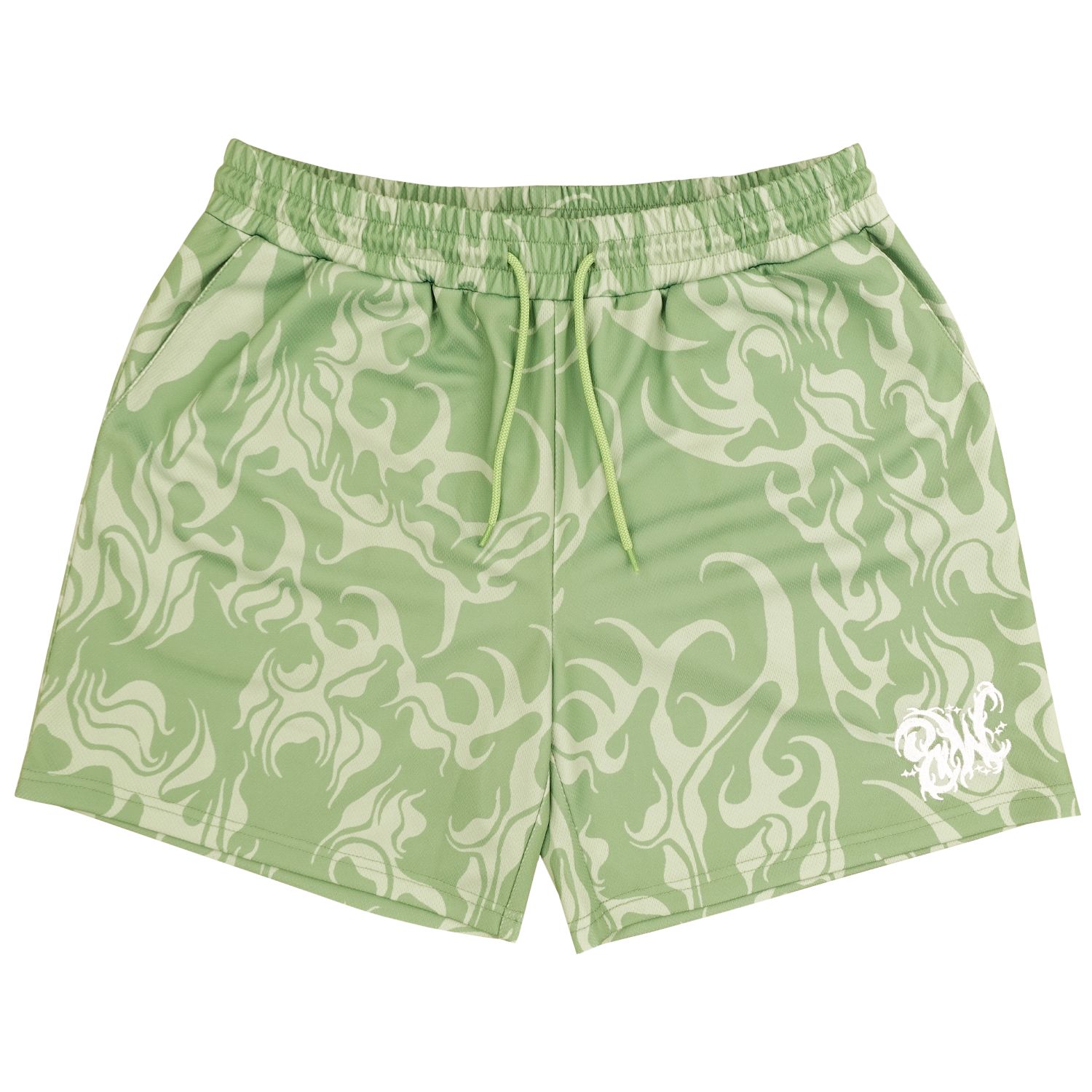 8W MESH SHORTS GREEN sold by 8thwndr