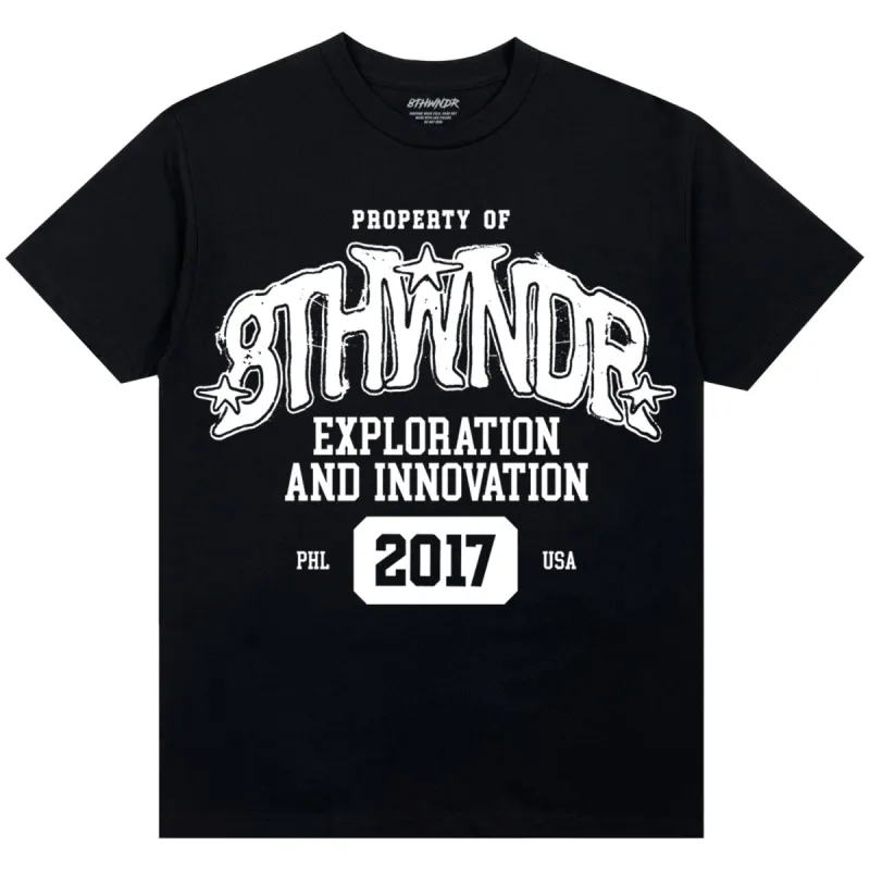 EXPLORATION TEE BLACK sold by 8thwndr