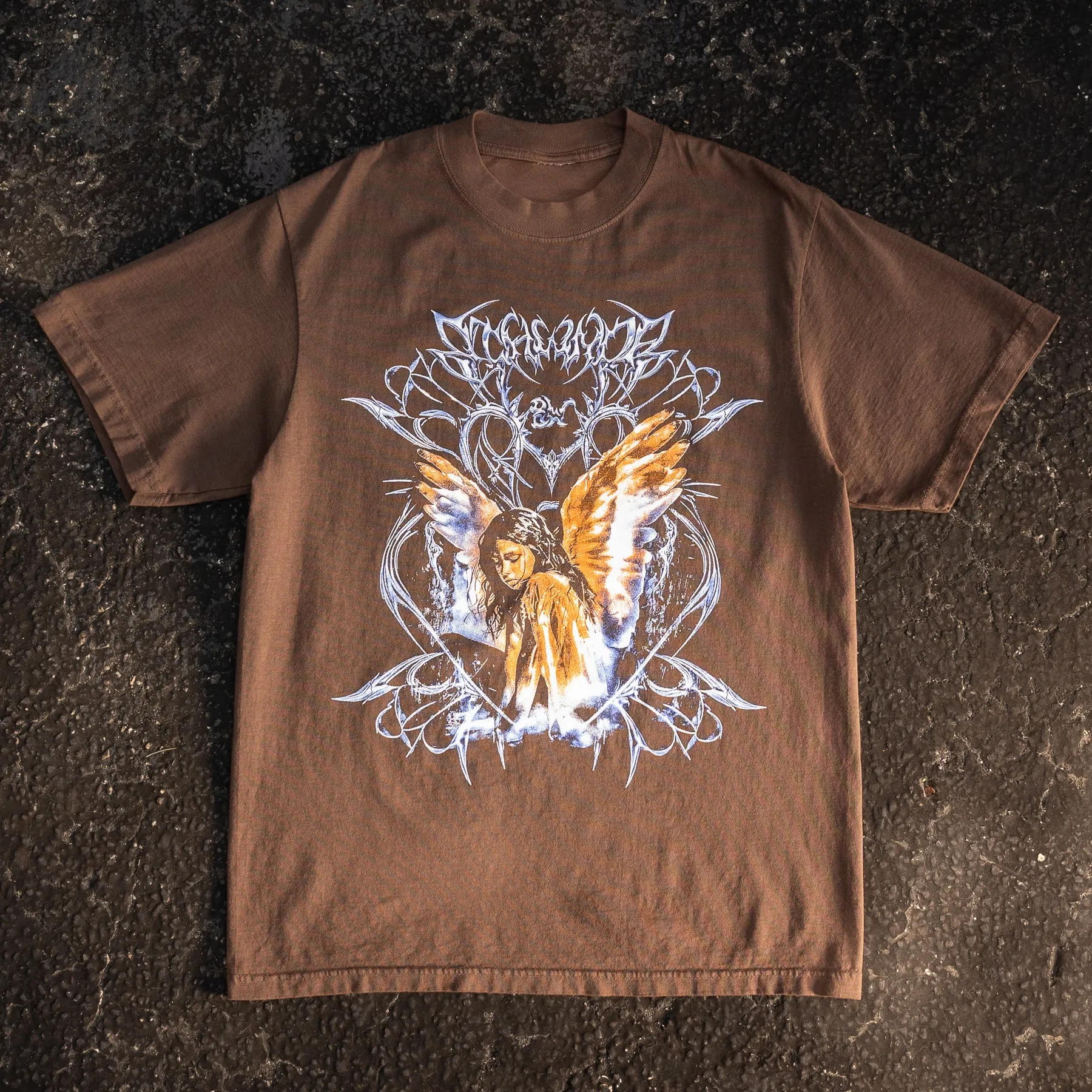 ANGEL GIRL TEE MOCHA sold by 8thwndr product image thumbnail 2