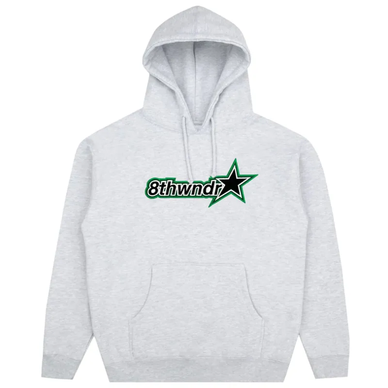STAR LOGO HOODIE GREY sold by 8thwndr