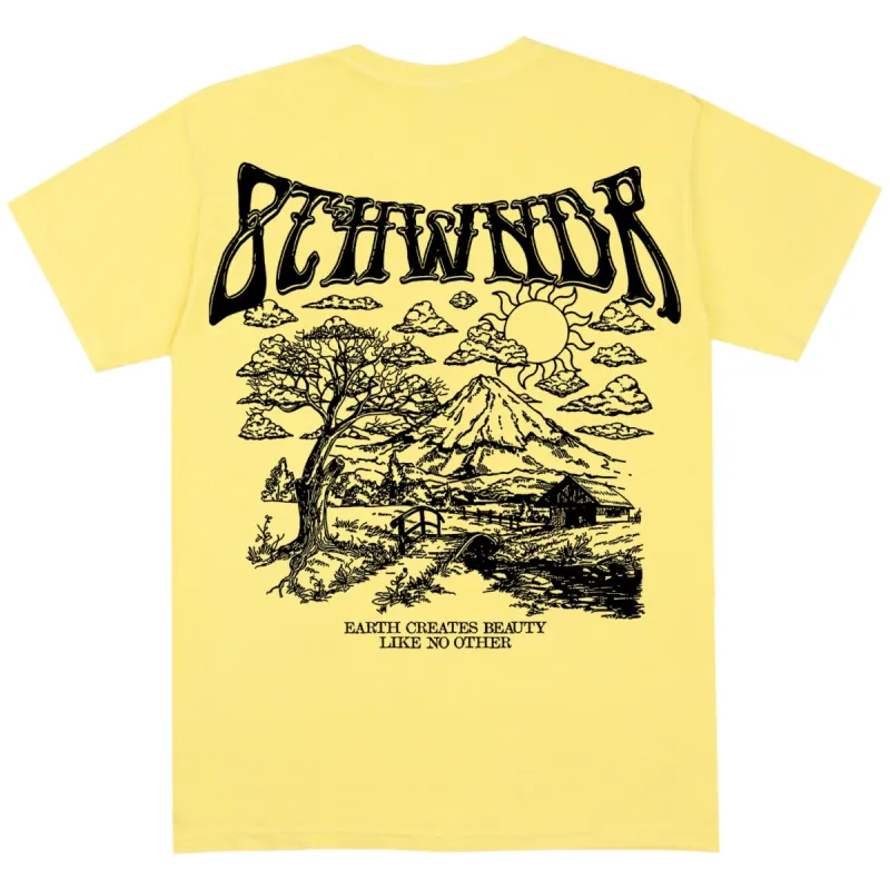 VOLCANO TEE BUTTER sold by 8thwndr