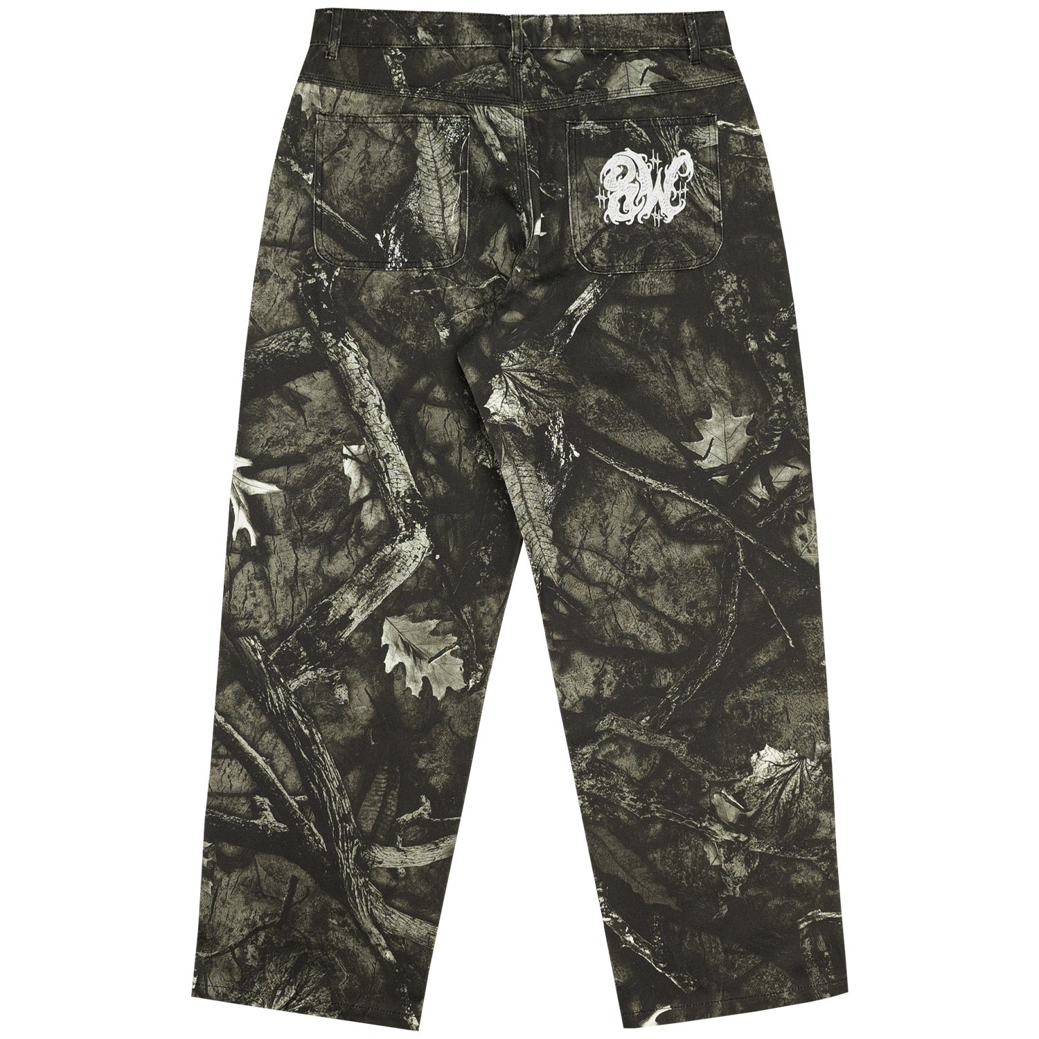 8W DARK CAMO BAGGY JEANS *PRE ORDER* sold by 8thwndr