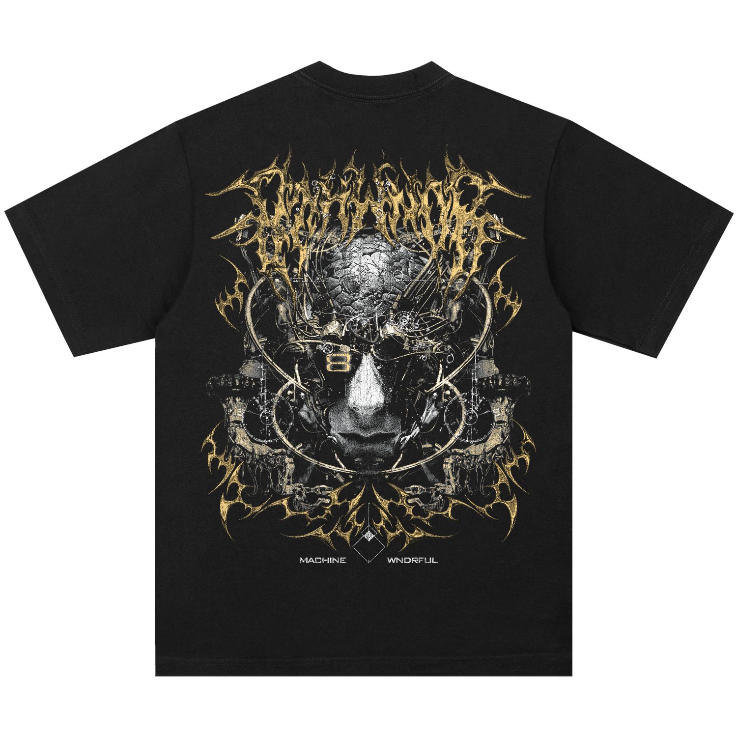 CYBORG TEE BLACK sold by 8thwndr