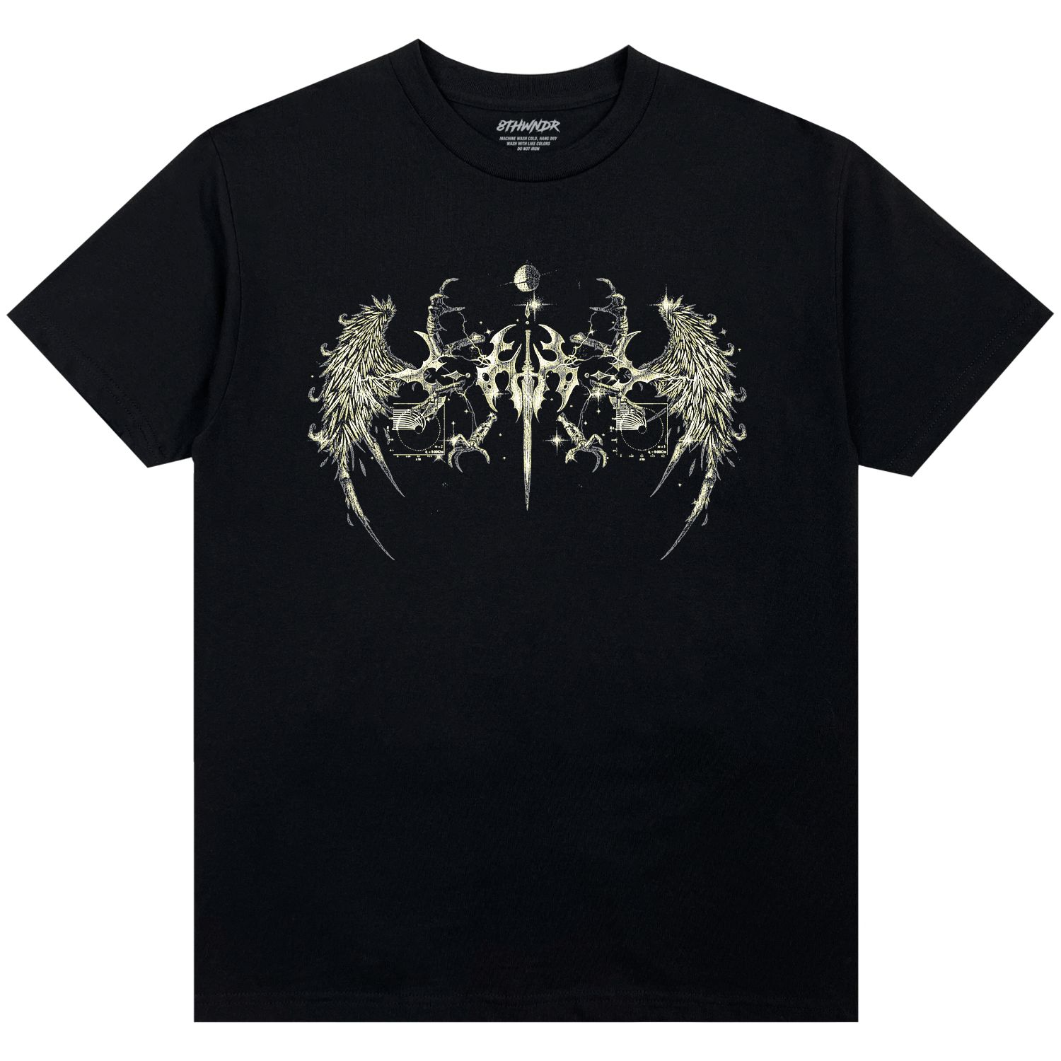 Z-CYBERHEAVEN TEE V3 BLACK/YELLOW sold by 8thwndr product image thumbnail 2