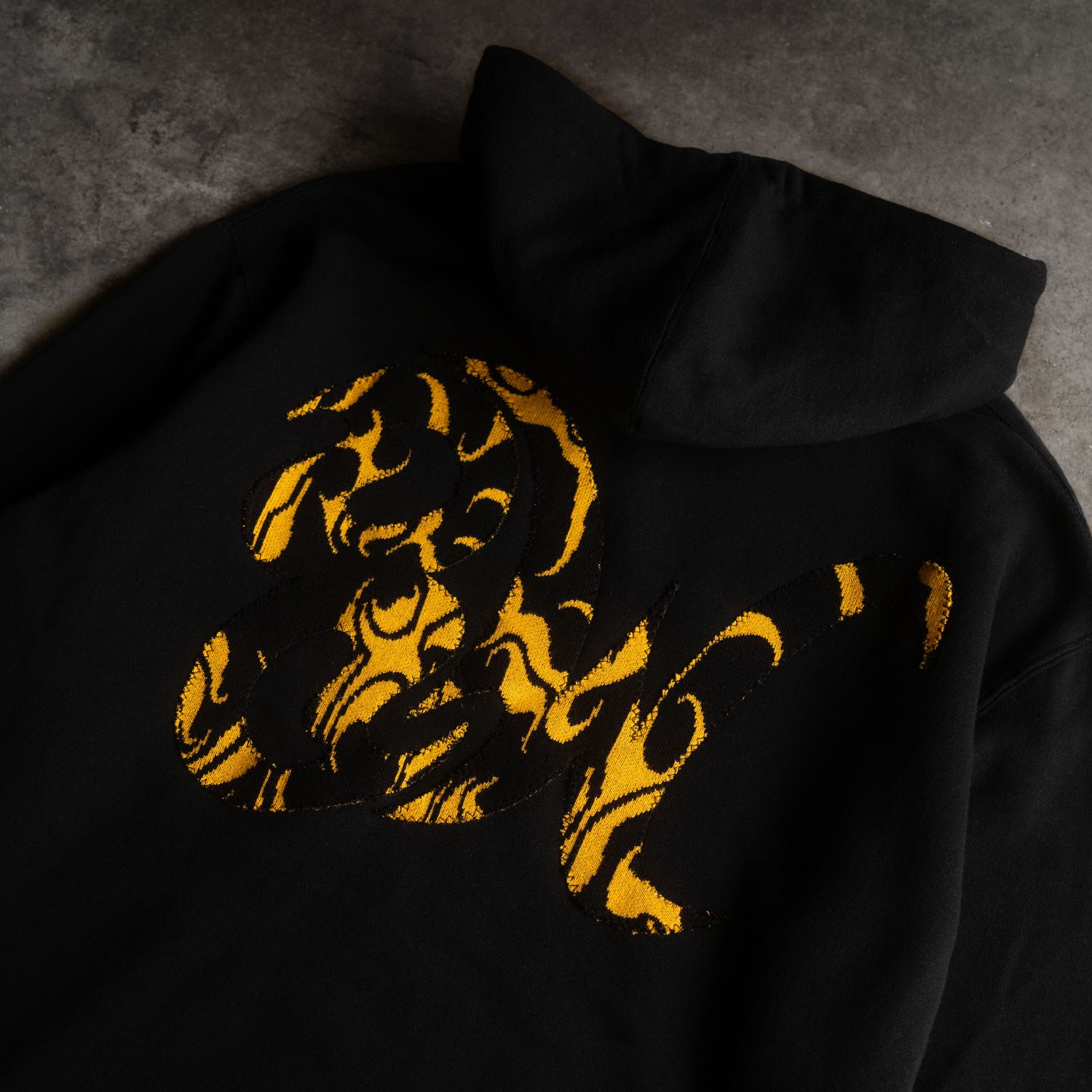 PATCHWORK HOODIE BLACK sold by 8thwndr product image thumbnail 4