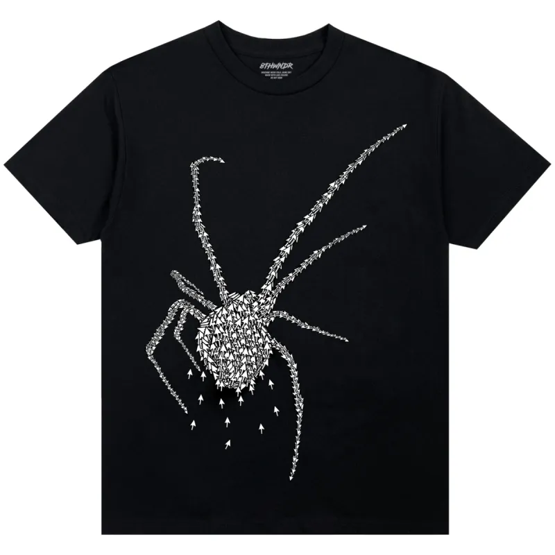 SPIDER CURSOR TEE BLACK sold by 8thwndr
