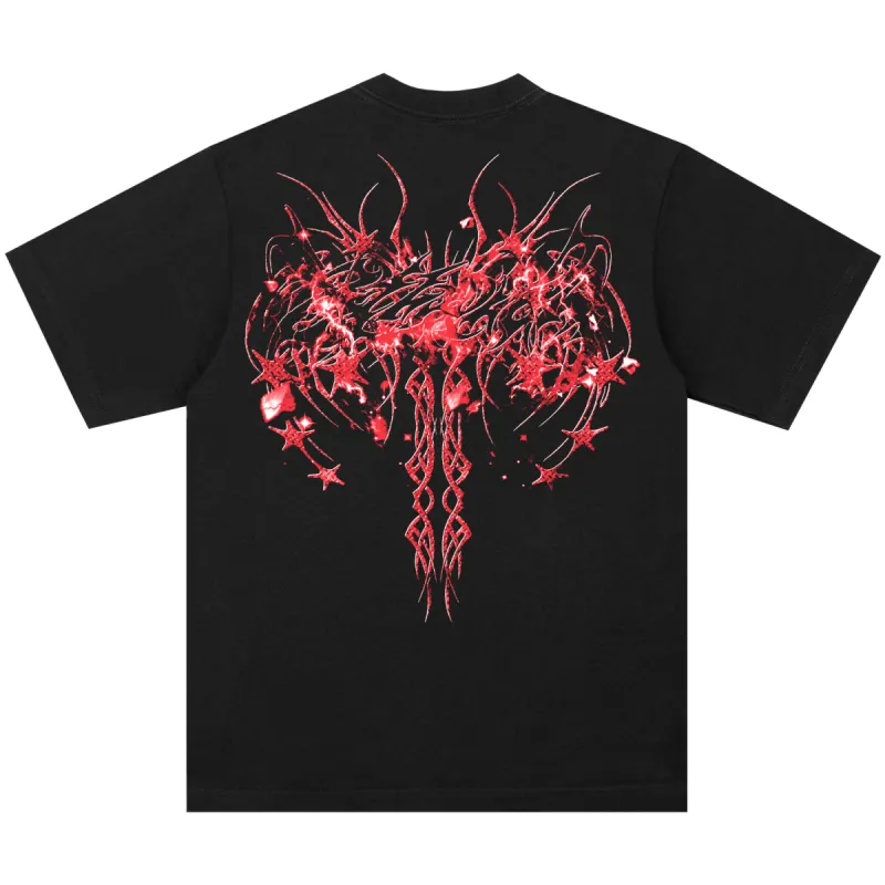 CYBERSPINE TEE BLACK sold by 8thwndr