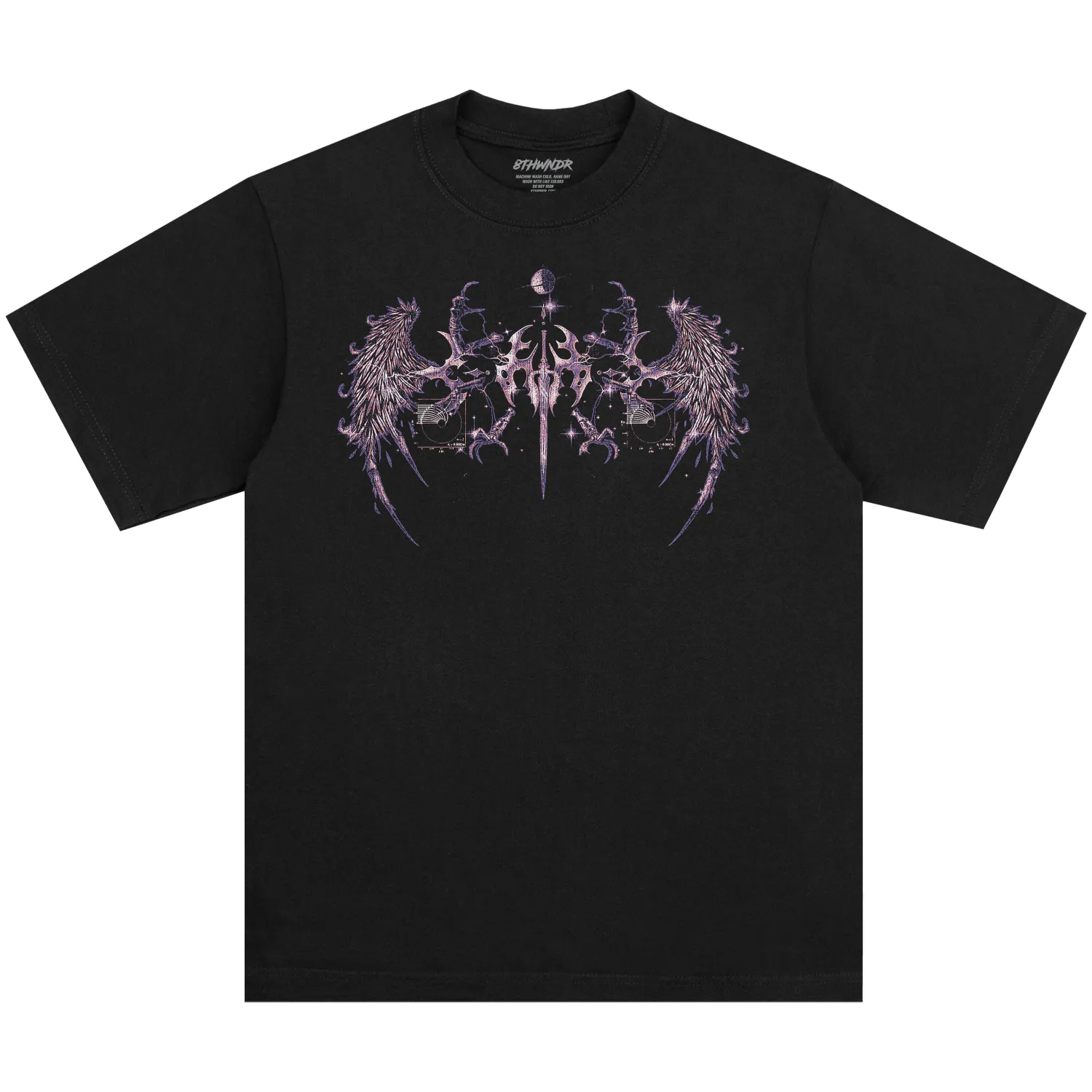 CYBERHEAVEN V3 TEE BLACK sold by 8thwndr product image thumbnail 2