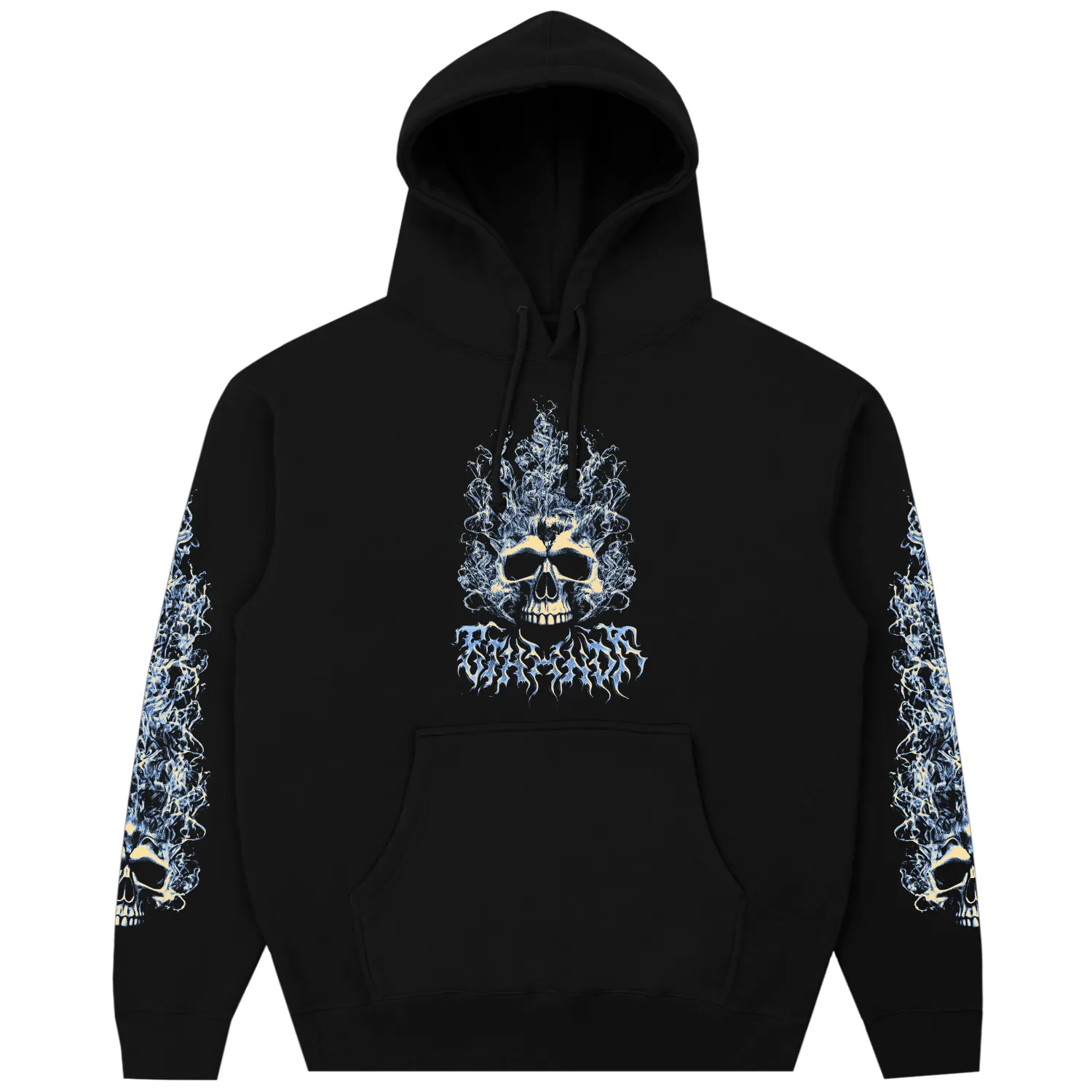 SKULLFIRE HOODIE BLACK sold by 8thwndr product image thumbnail 2