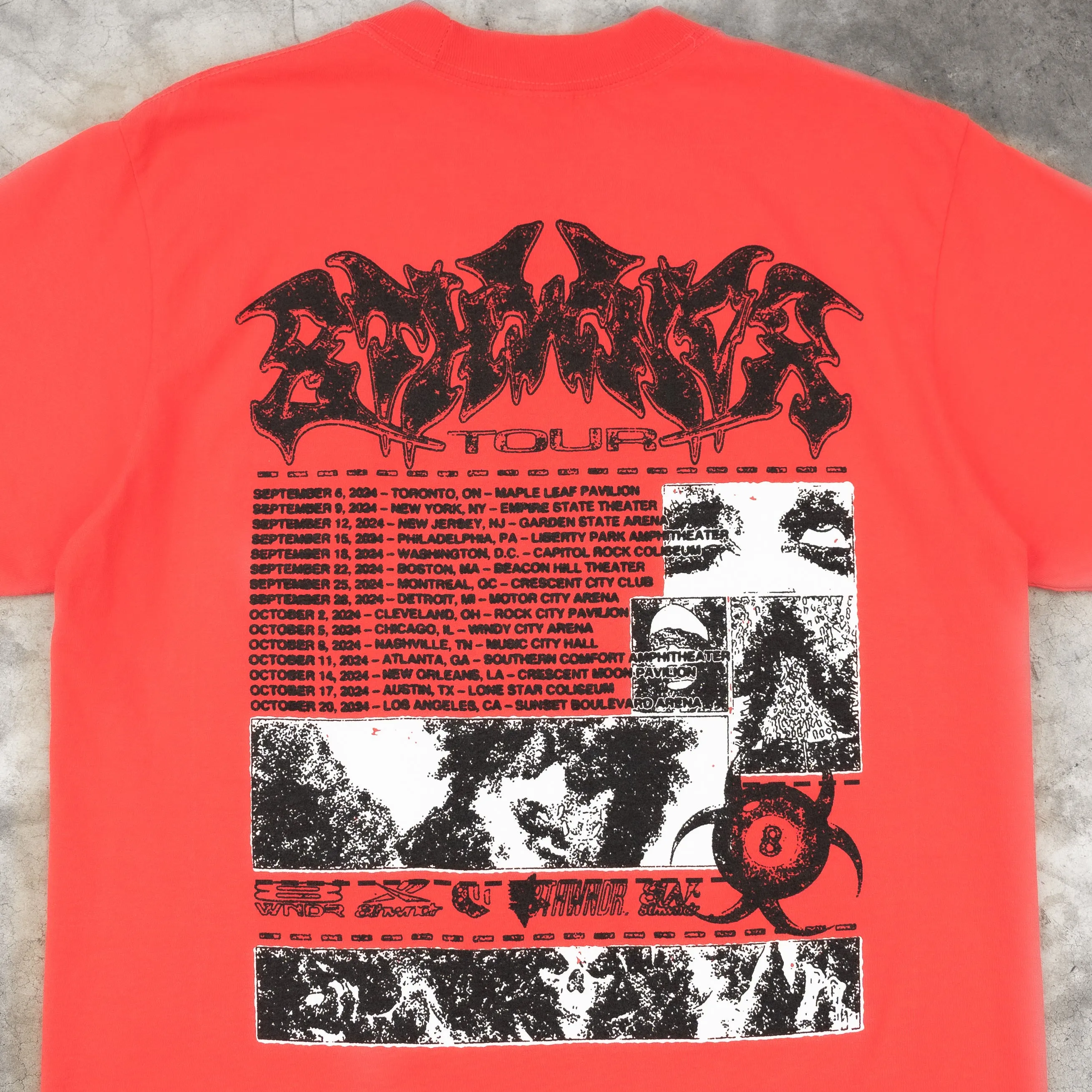 TOUR V2 TEE CHERRY RED sold by 8thwndr product image thumbnail 5