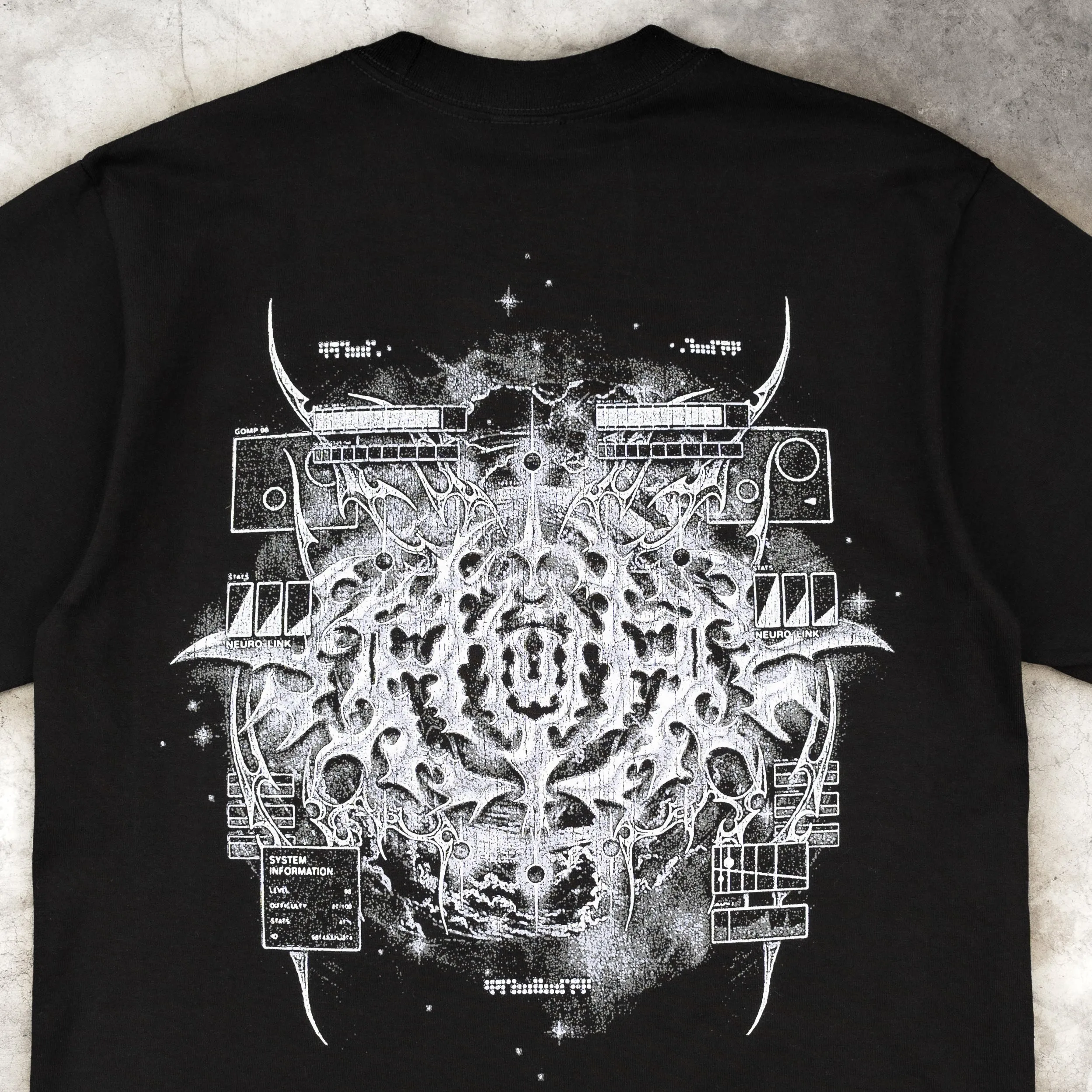 CYBERHEAVEN V2 TEE BLACK sold by 8thwndr product image thumbnail 5
