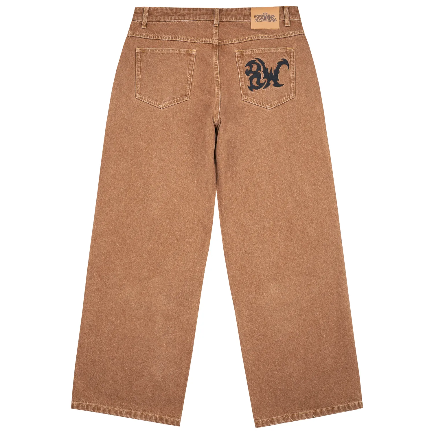 8W TRIBAL BAGGY JEANS BROWN *PRE ORDER* sold by 8thwndr product image thumbnail 2