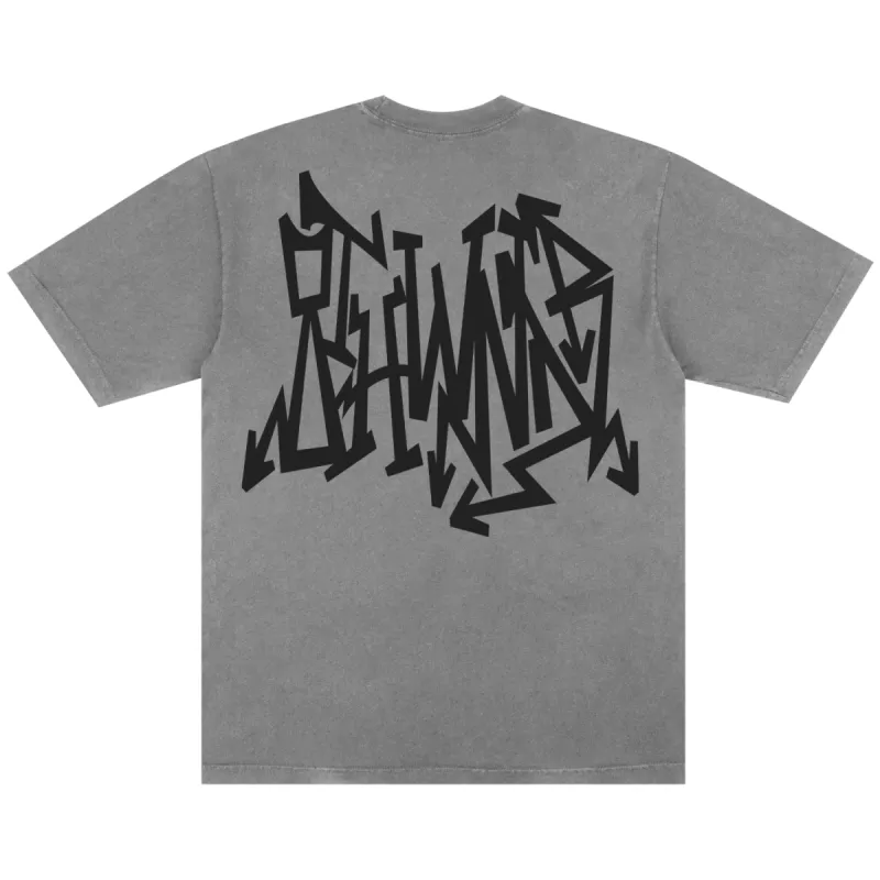 ARROW GRAFFITI TEE CEMENT sold by 8thwndr