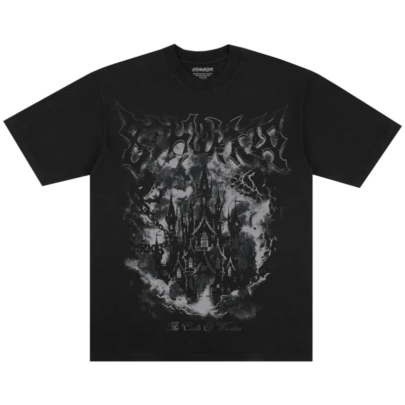 CASTLE OF WONDER TEE BLACK sold by 8thwndr