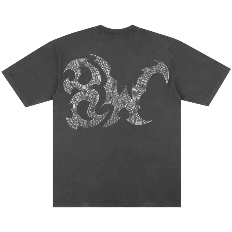 8W RHINESTONE TEE SHADOW sold by 8thwndr