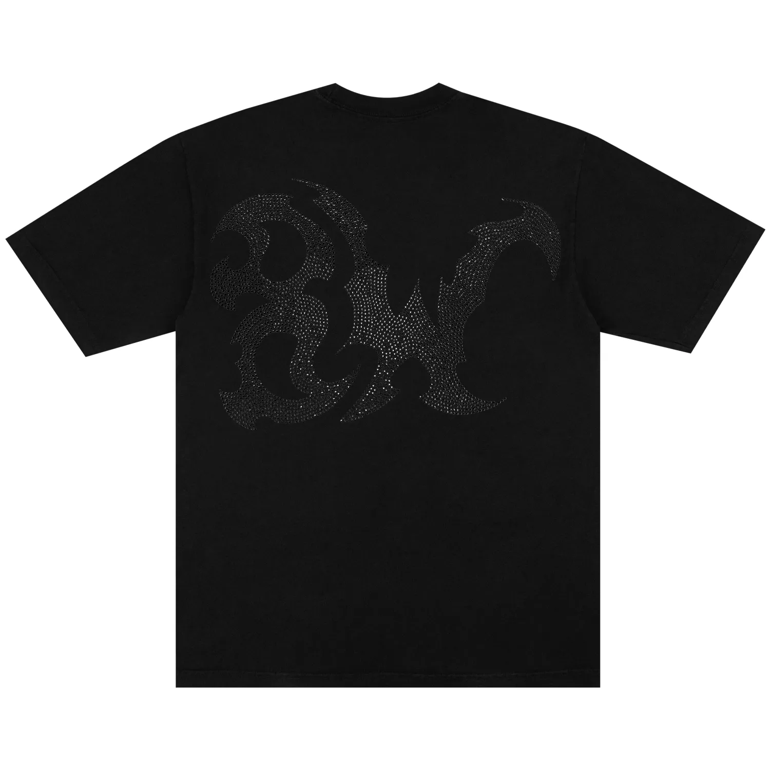 8W RHINESTONE TEE BLACK sold by 8thwndr