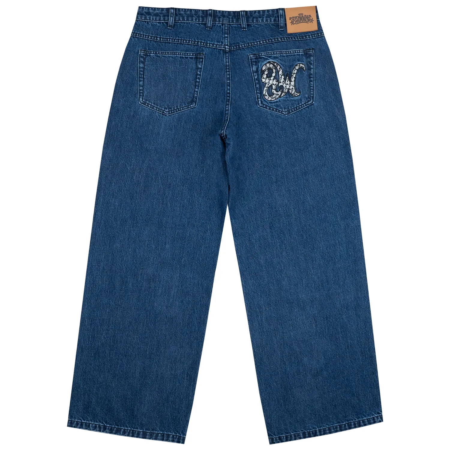 8W METAL BAGGY JEANS DARK BLUE sold by 8thwndr product image thumbnail 2