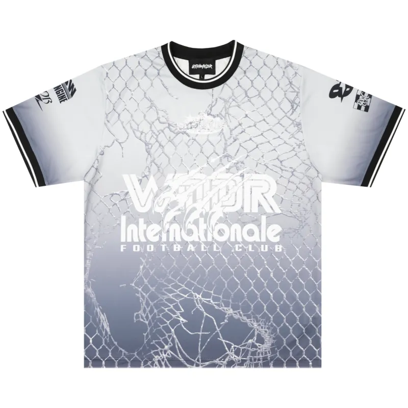 CHAIN SOCCER JERSEY GREY sold by 8thwndr