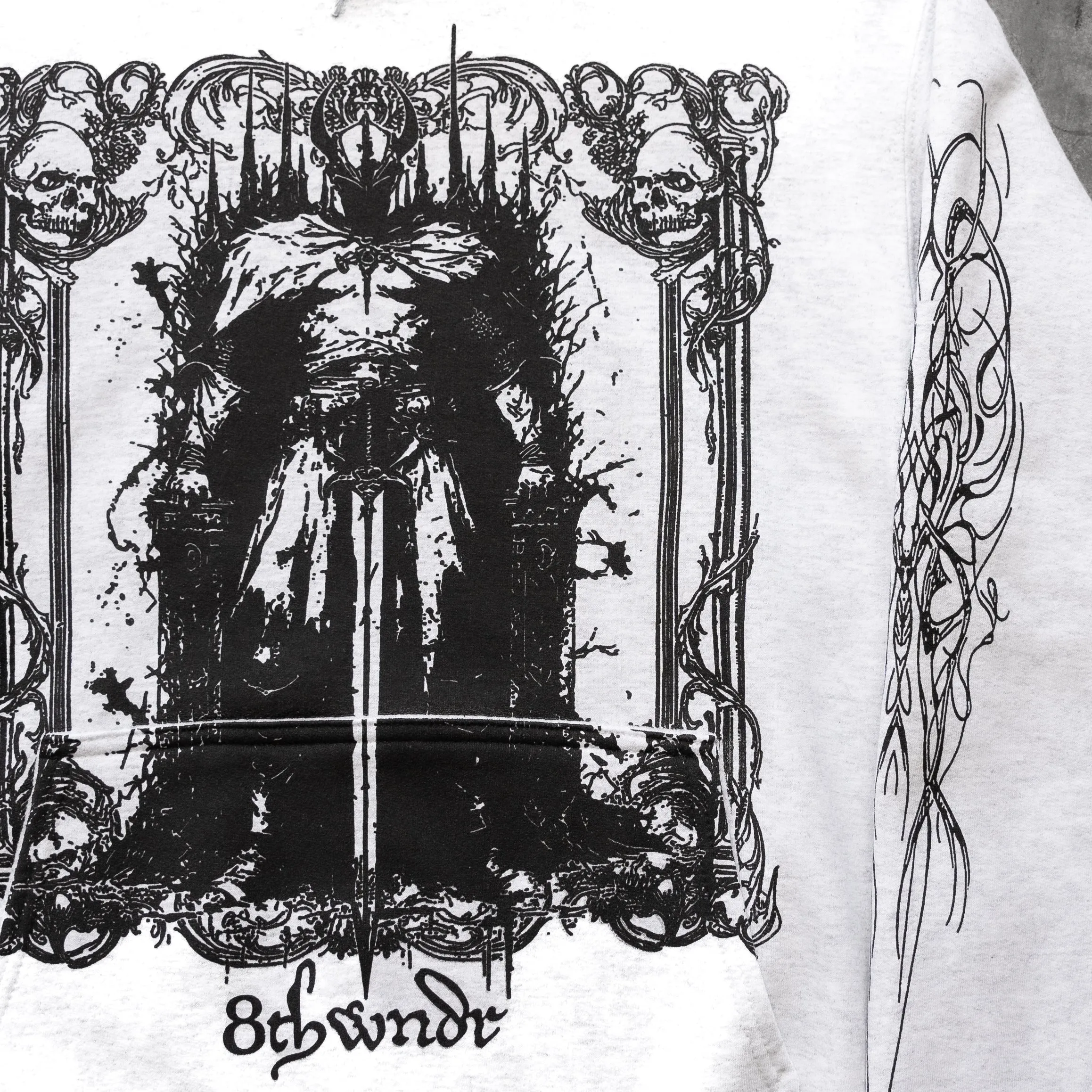 ELDEN HOODIE ASH sold by 8thwndr product image thumbnail 4