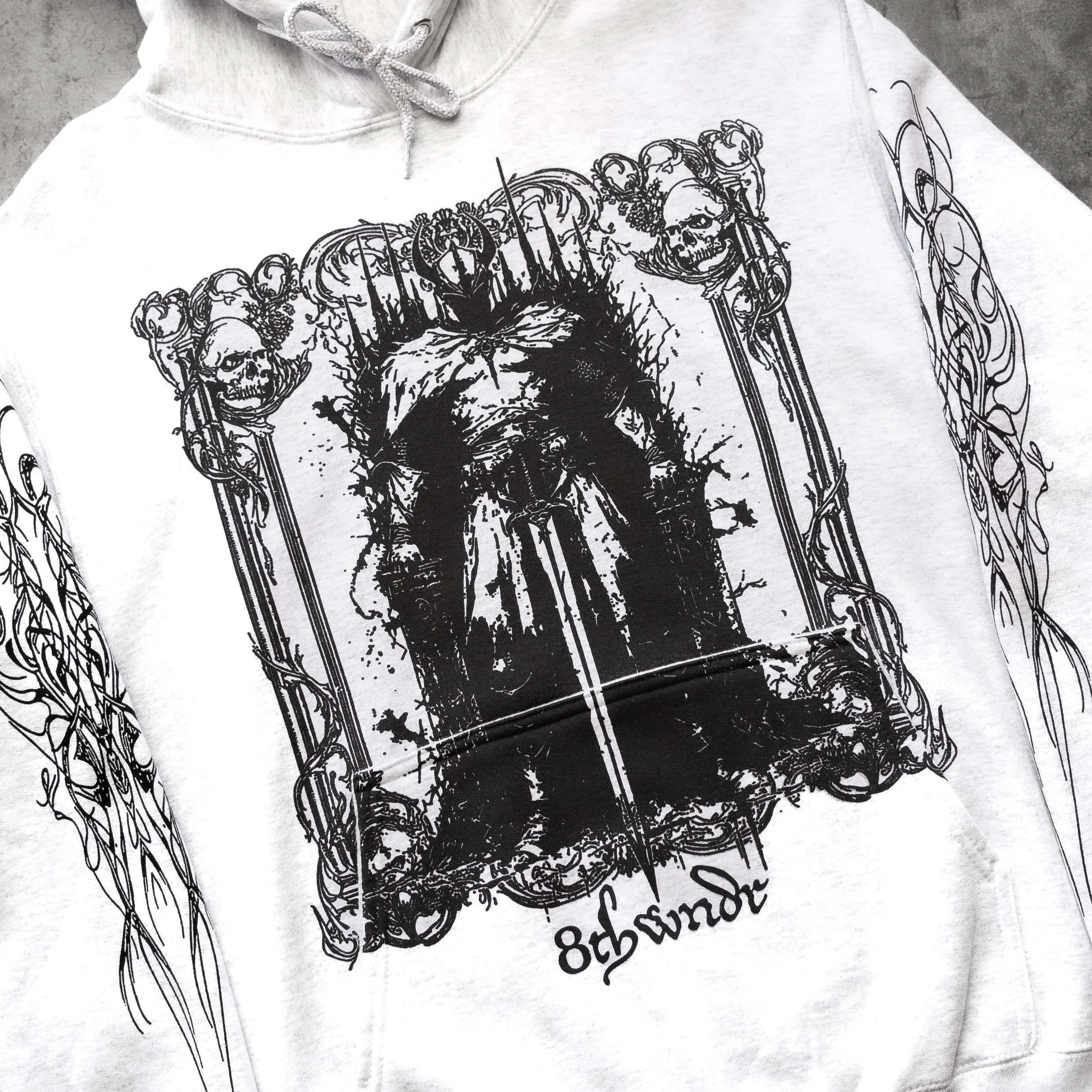 ELDEN HOODIE ASH sold by 8thwndr product image thumbnail 3