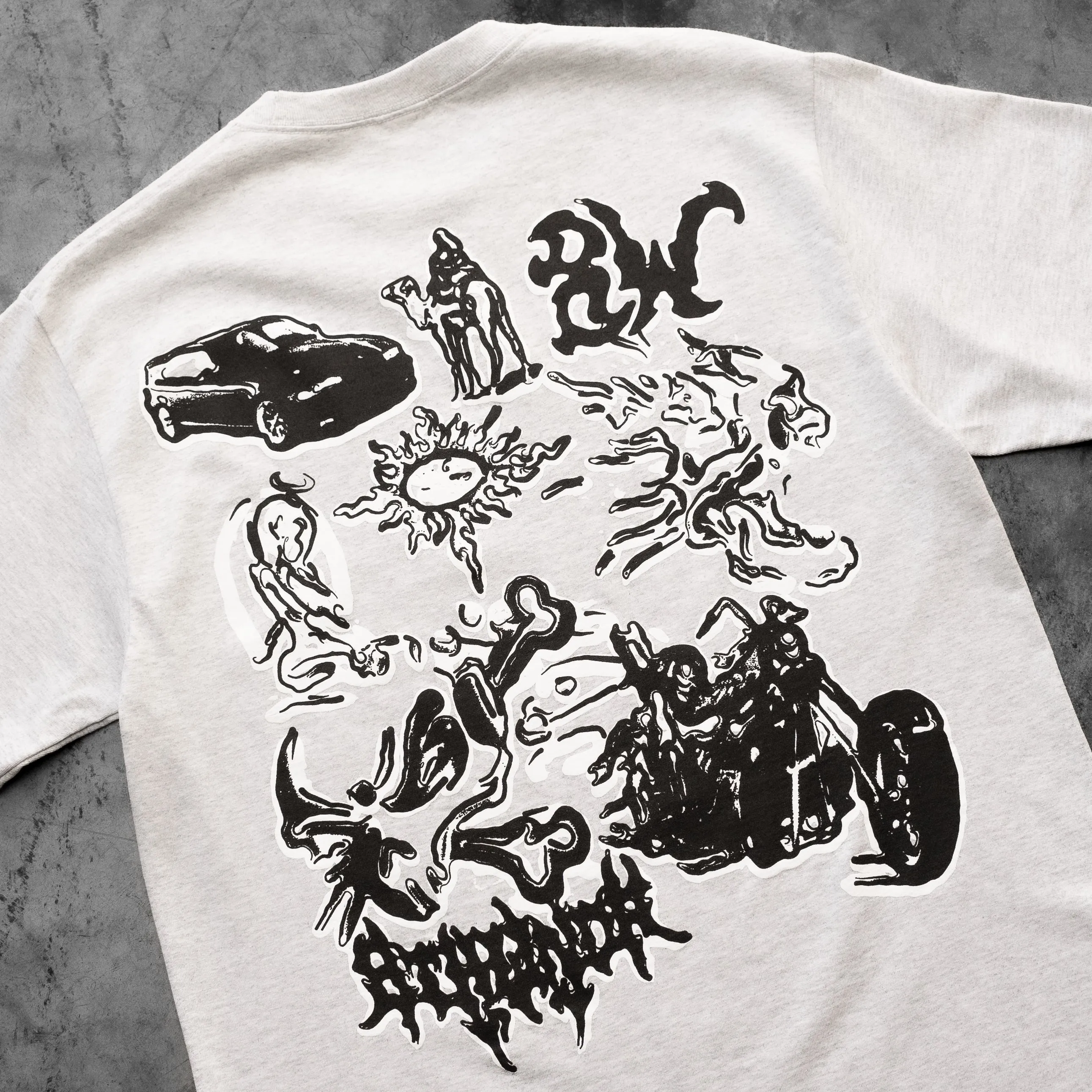 8W FLASH TEE ASH sold by 8thwndr product image thumbnail 5