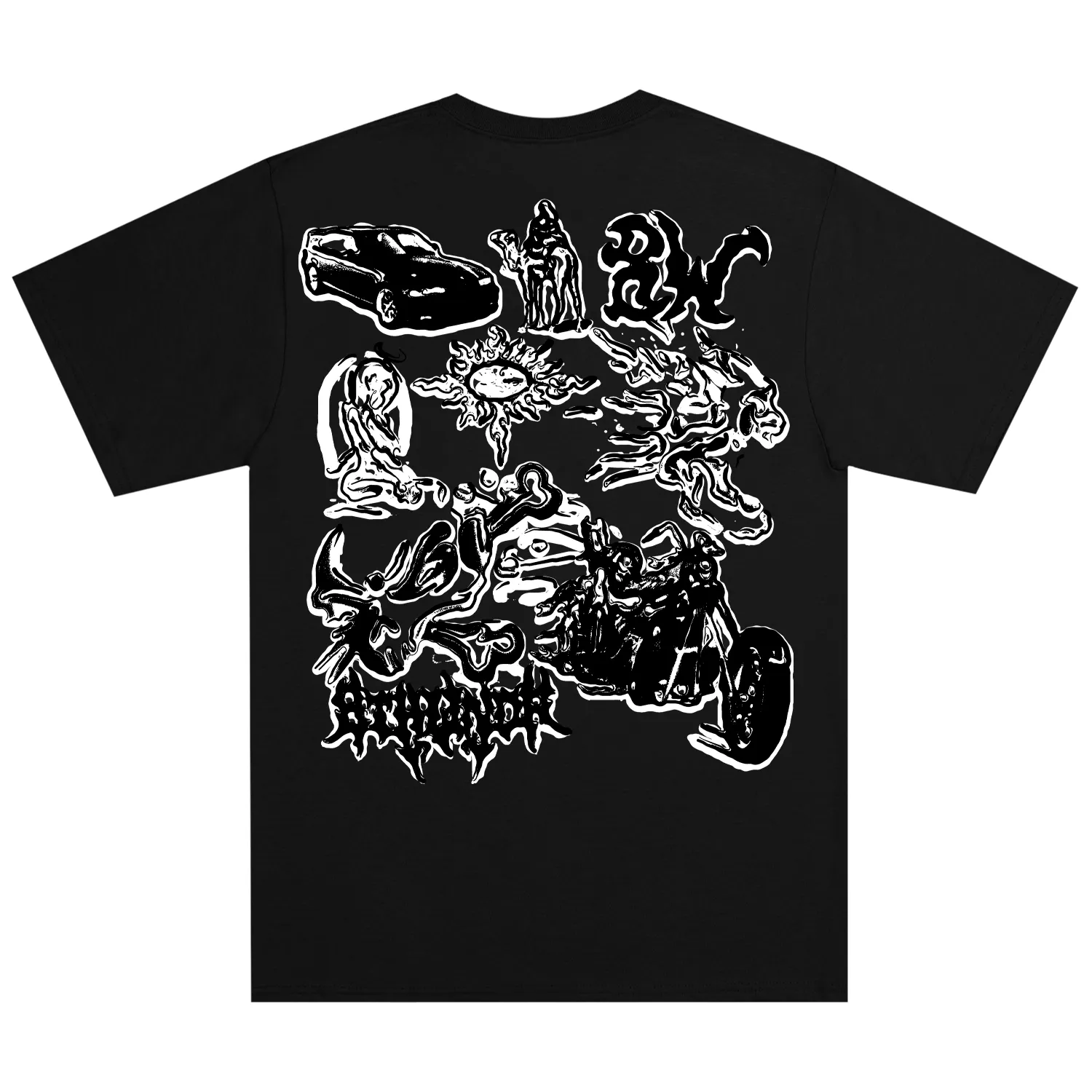 8W FLASH TEE BLACK sold by 8thwndr