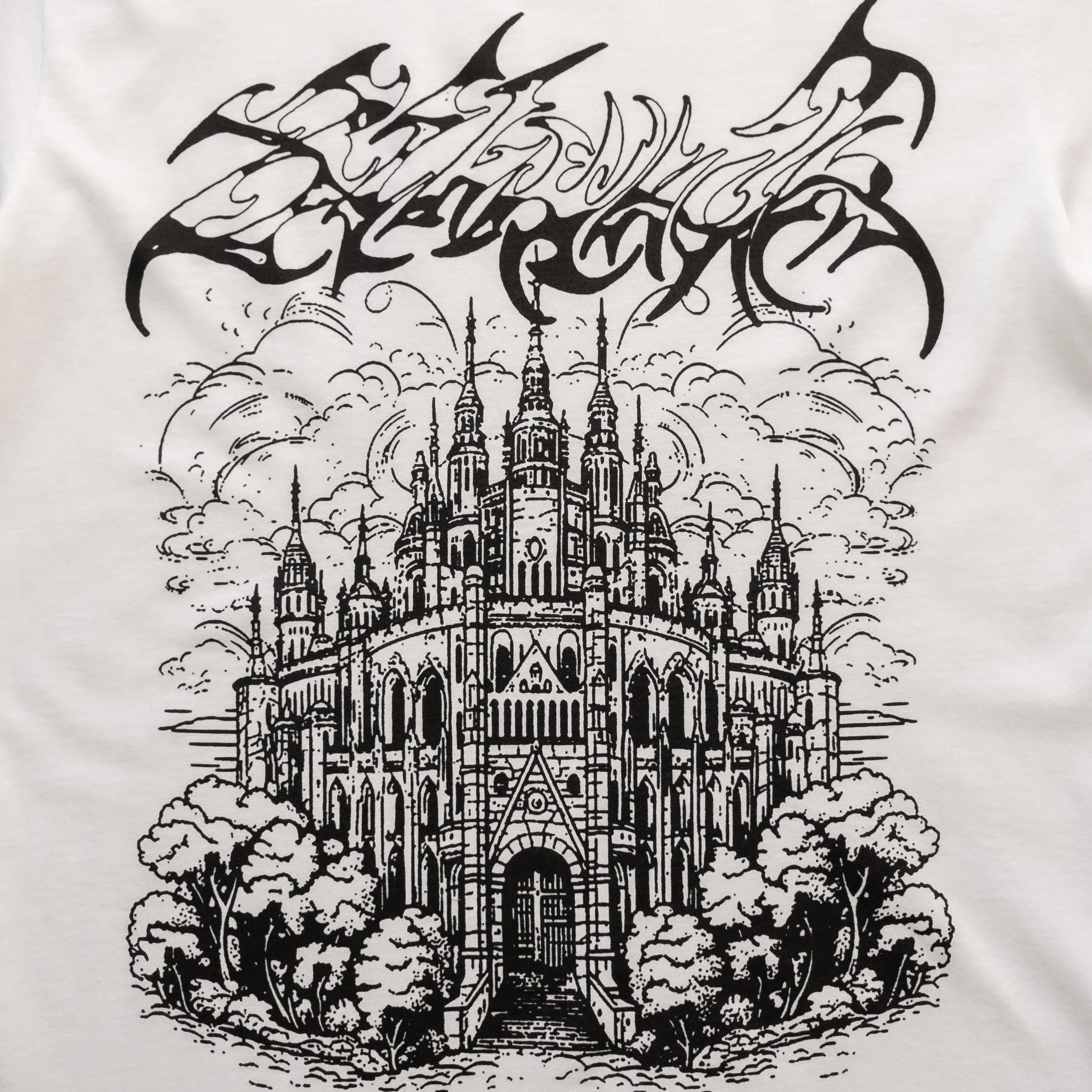 CASTLE TEE WHITE sold by 8thwndr product image thumbnail 4