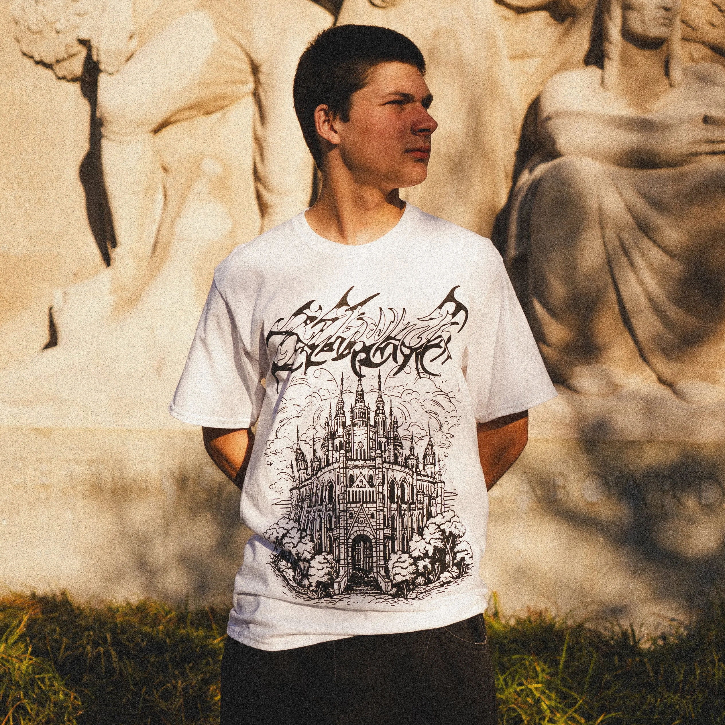 CASTLE TEE WHITE sold by 8thwndr product image thumbnail 5