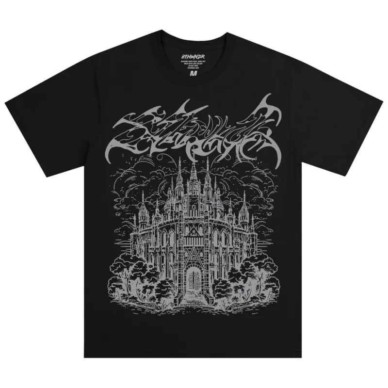 CASTLE TEE BLACK sold by 8thwndr