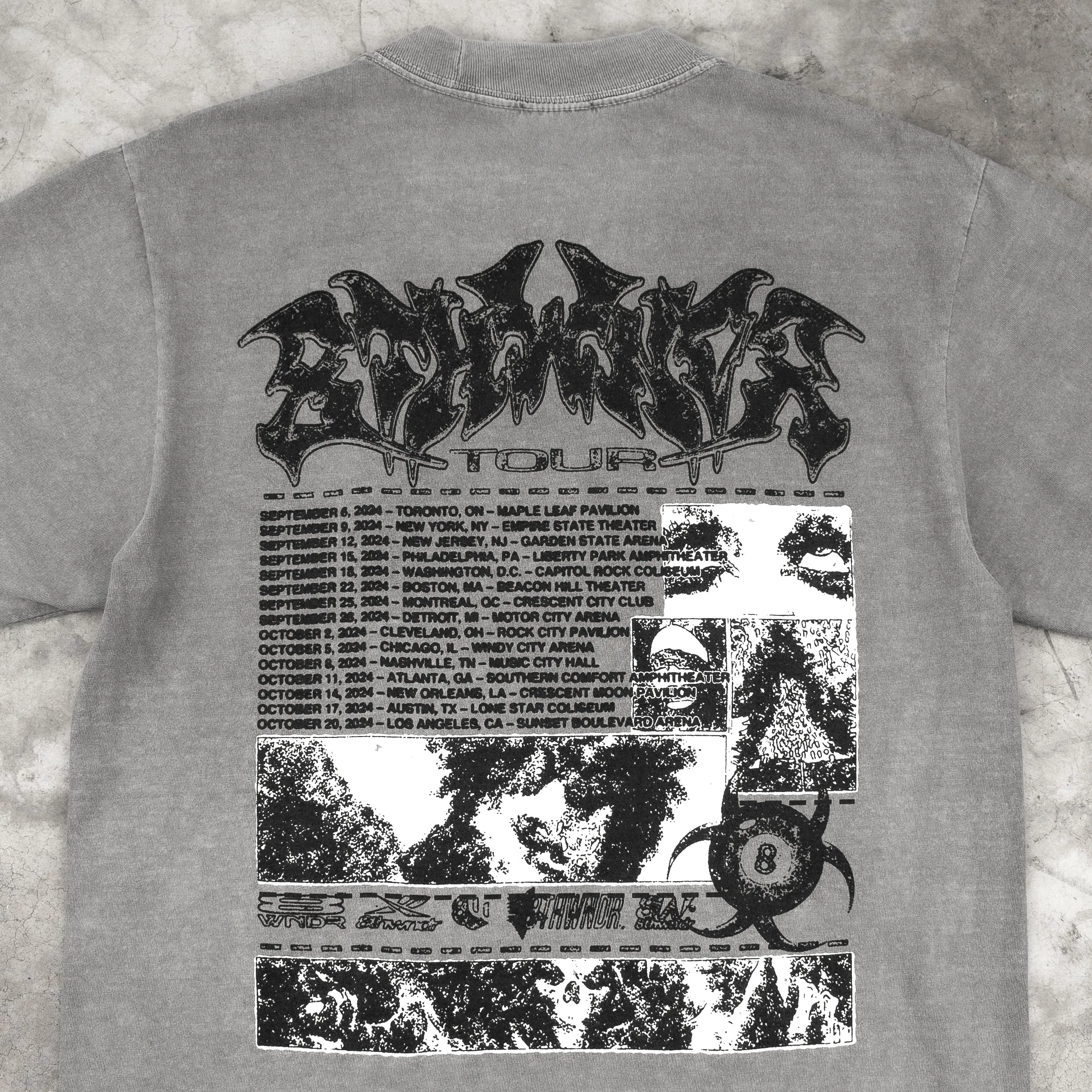 TOUR V2 TEE CEMENT sold by 8thwndr product image thumbnail 5