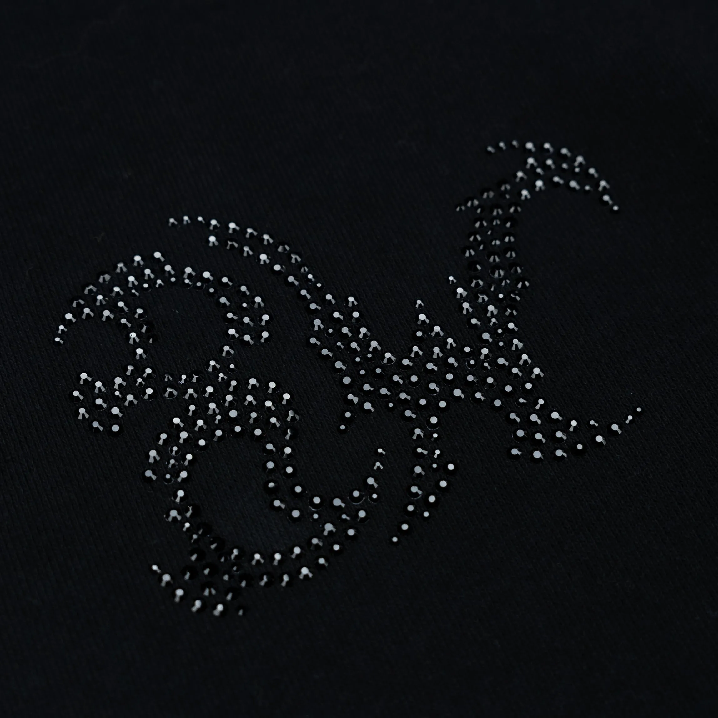 8W RHINESTONE HOODIE BLACK sold by 8thwndr product image thumbnail 5