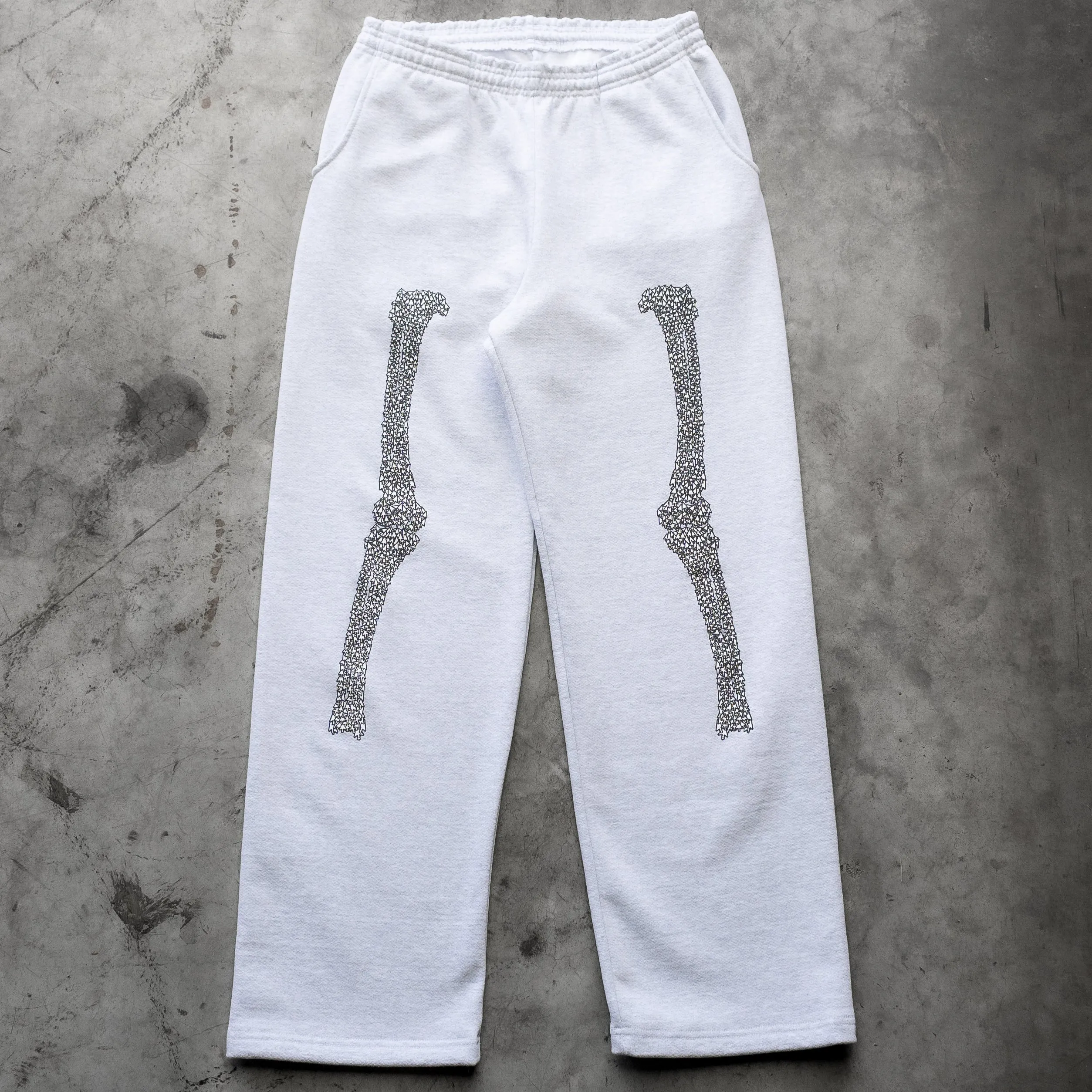 BONE CURSOR SWEATPANTS GREY sold by 8thwndr product image thumbnail 2